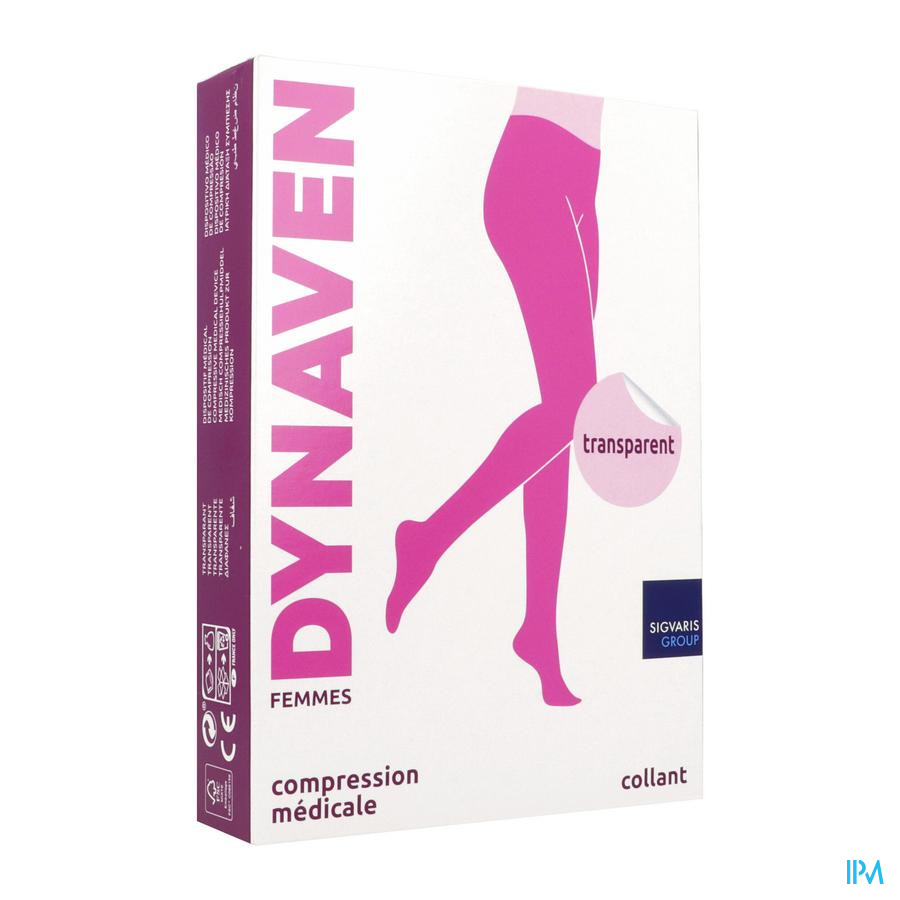 vignette Sigvaris2 Dynaven Transparent Collant Beige Bronze Normal Medium