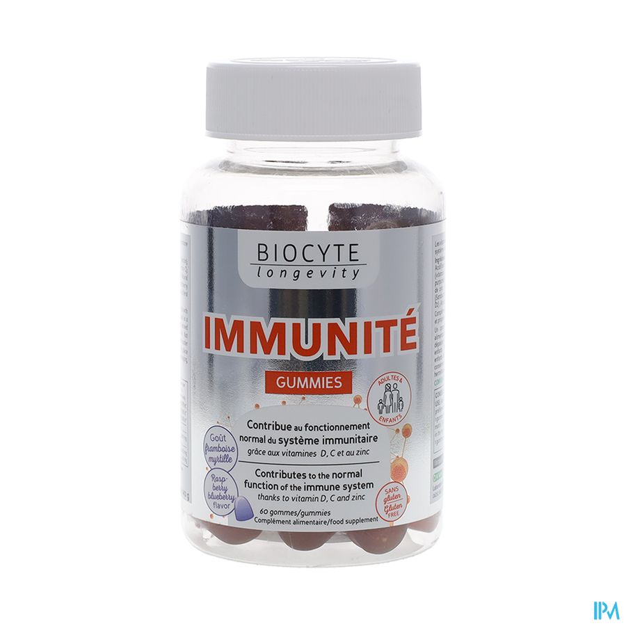 produit BIOCYTE IMMUNITE GUMMIES 60 BONBONS