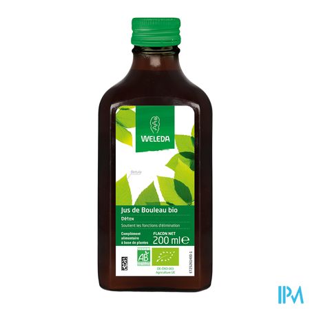 vignette Weleda Bouleau Bio Jus 200ml