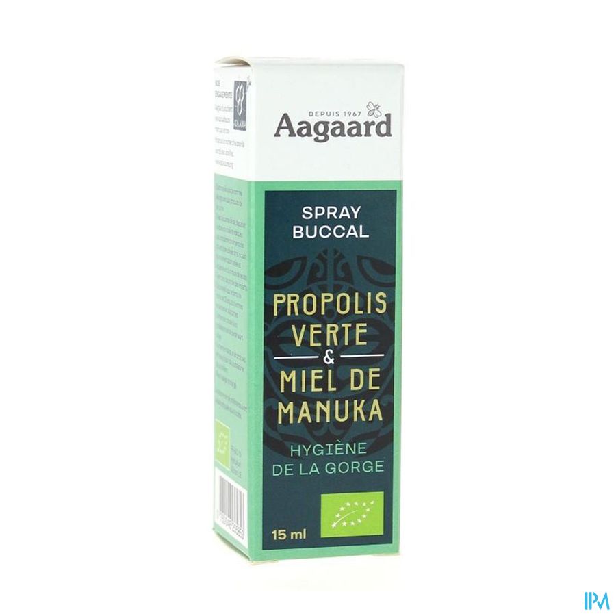 vignette AAGAARD SPR BUCCAL PROP V&amp;MIEL MANUK 15ML