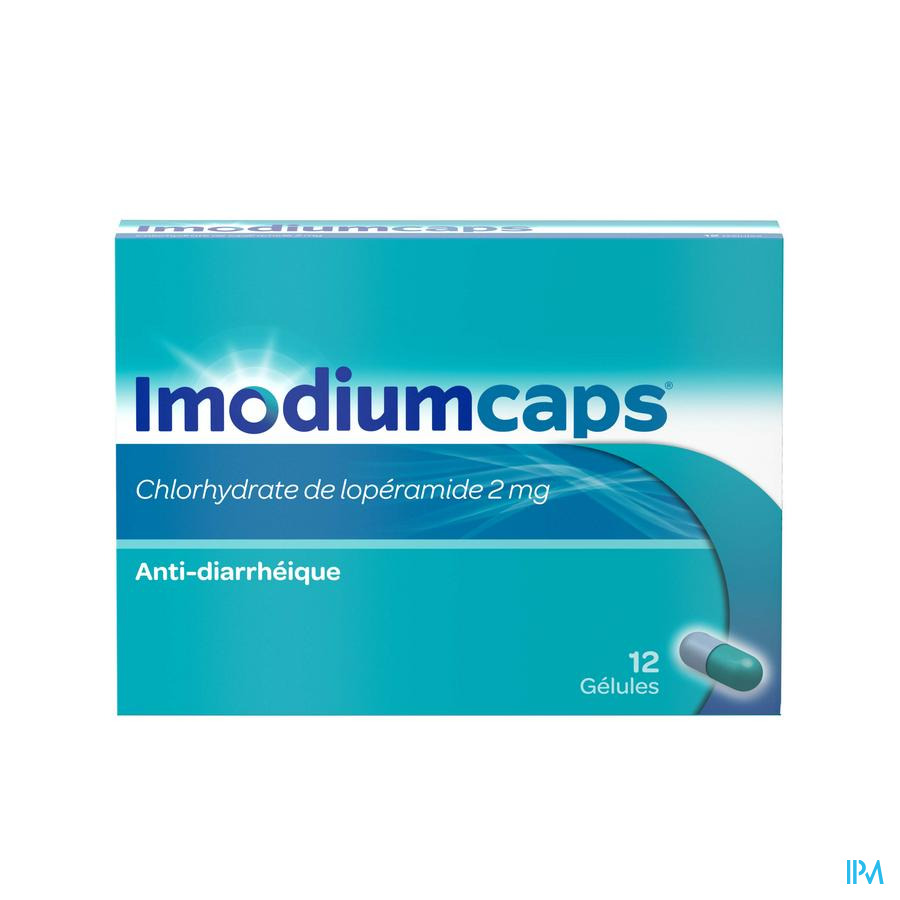 vignette IMODIUMCAPS 2MG GELULE 12