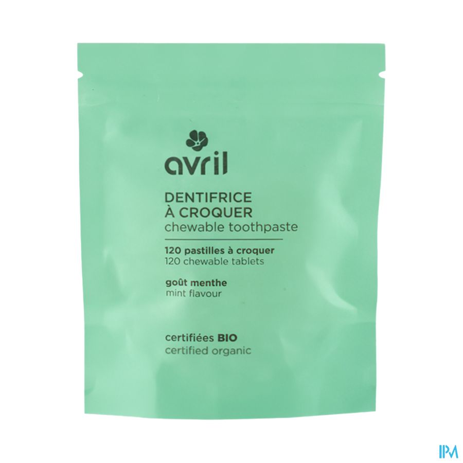 produit AVRIL DENT A CROQUER RECH 120 PASTILLES