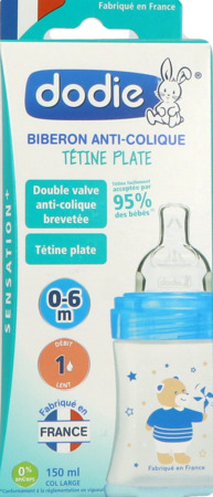 vignette DODIE BIB SENS 150ML BLEU