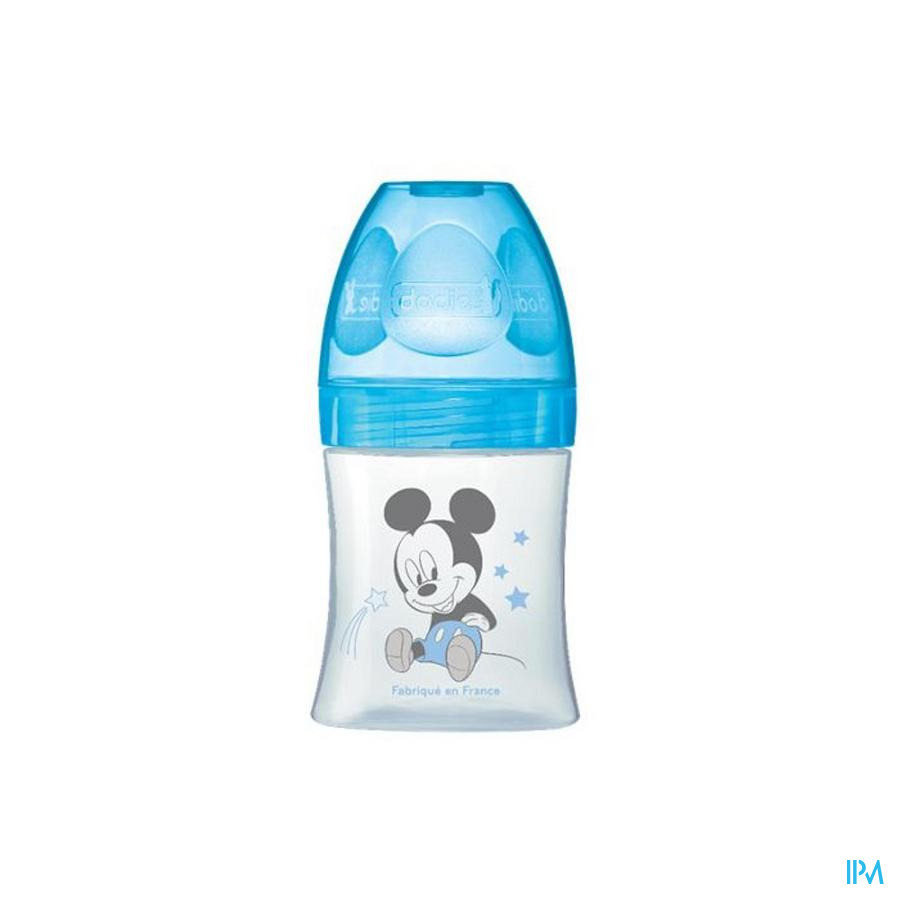 vignette Dodie Sensation+ Biberon Bleu Mickey 0/6mois 150ml