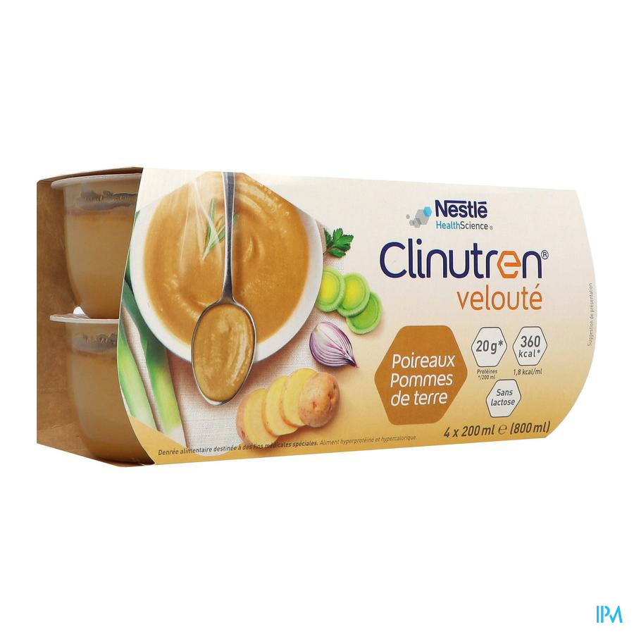 vignette Clinutren Veloute Dadfms Recette Poireaux Pommes De Terre 200ml X4